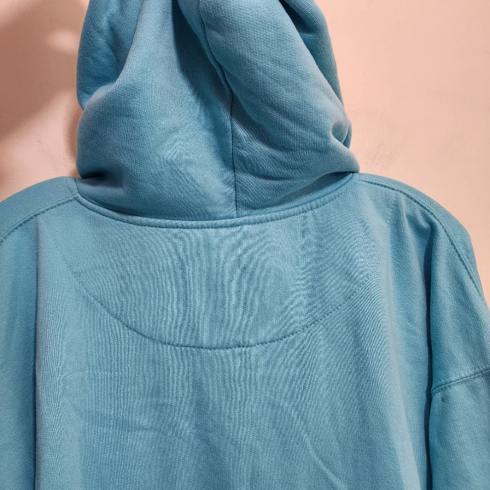 Pacific & Co sleeping cat graphic oversized full zip sweatshirt jacket size L